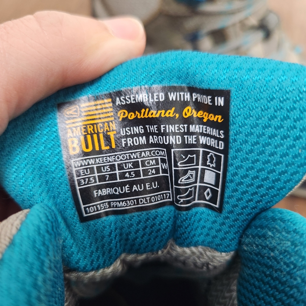 KEEN Durand Mid WP women's waterproof hiking boot - Picture 8 of 11